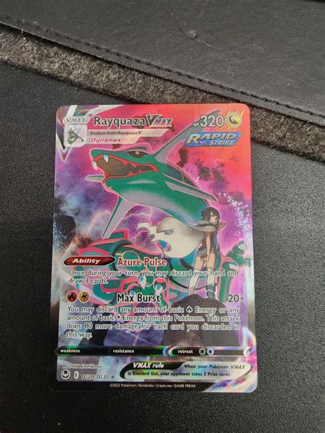 Silver Tempest Rayquaza Vmax Pokemon Card