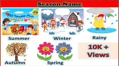 Learn Different Seasons For Kids Learning Seasons For Kids 41 Off