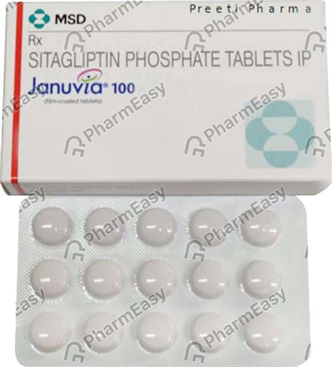 Januvia 100 Mg Tablet 15 Uses Side Effects Price And Dosage Pharmeasy