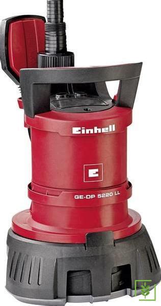 Einhell GE DP 5220 LL ECO Temiz Ve Kirli Su Dalgıç Pompa 2 si Bir Arada