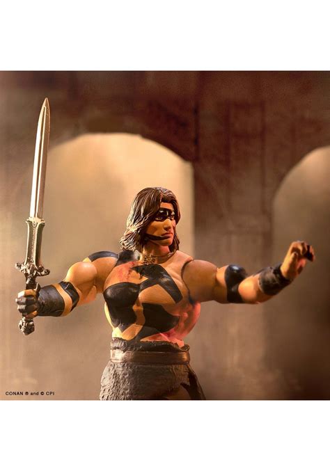 Conan The Barbarian Ultimates War Paint Conan Collectible Action Figure