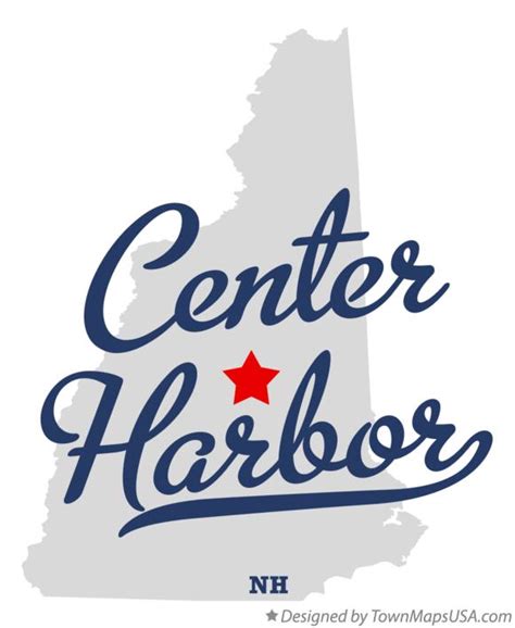 Map of Center Harbor, NH, New Hampshire