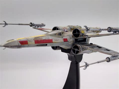 スターウォーズ プラモデル Xウイング 1 48 ムービングエディション 組立塗装完成品 Starwars Bandai フィギュア メルカリ