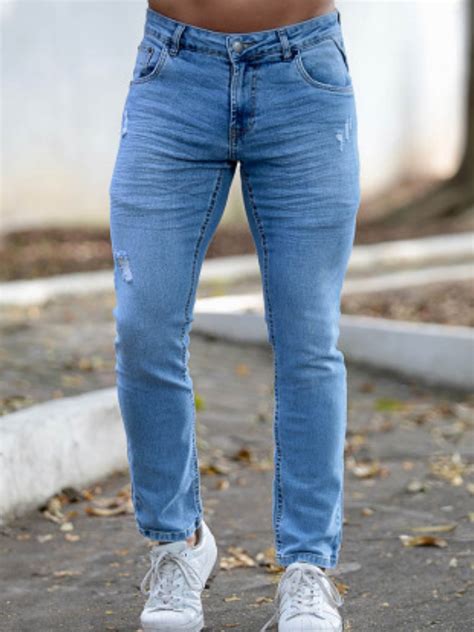 Cal A Masculina Jeans Reta Revanche Revanche