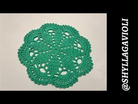 Centrino Uncinetto Piccolo Facile Schema Pap Passo A Passo Crochet