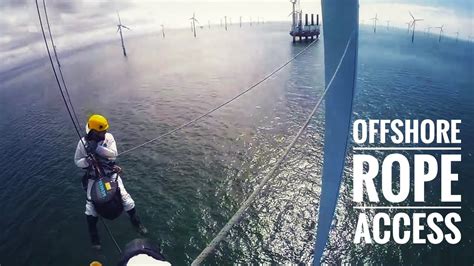 Wind Turbine Rope Access Hd Youtube