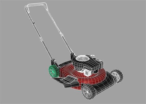 Lawn Mower 3D Model 3D Models World