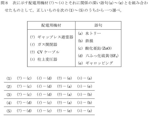 電験三種令和5年度上期 電力 問8 ビルメン・そ～と