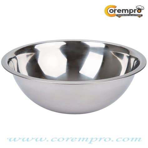 Bowl o Tazón de acero inoxidable de 4 Qt Corempro S A