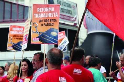 Quinta Feira é Dia Nacional De Luta Em Defesa Dos Direitos Trabalhistas