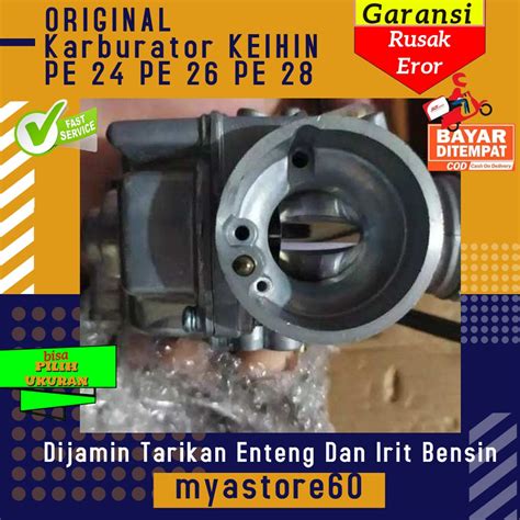 Jual ORIGINAL Karburator KEIHIN PE 24 PE 26 PE 28 Karbu Carburator