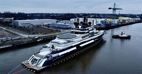 Launch Of New 145m Lürssen Superyacht Luminance Yachtcharterfleet