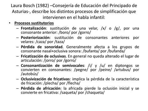 Ppt Procesos De Simplificación En El Habla Infantil Powerpoint Presentation Id2582644