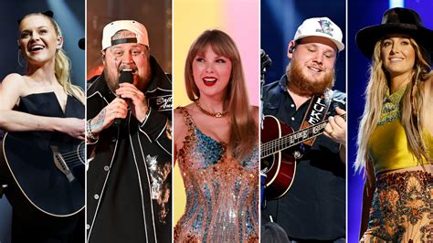 Luke Combs Lainey Wilson Others Among Biggest Trailblazers Of The