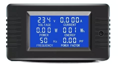 Ac 6in1 Monofásico Digital Ammeter Wattmeter High Precision Cuotas