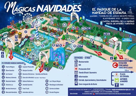 Guía de los parques temáticos de la Navidad en Madrid Mágicas