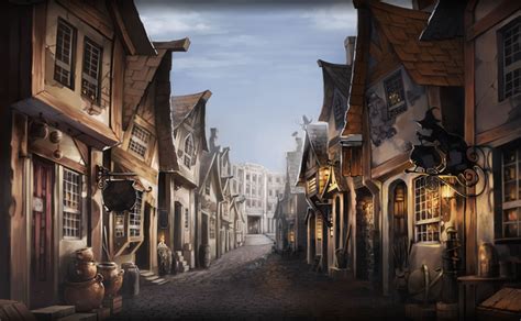 Diagon Alley Harry Potter Books Wiki Fandom