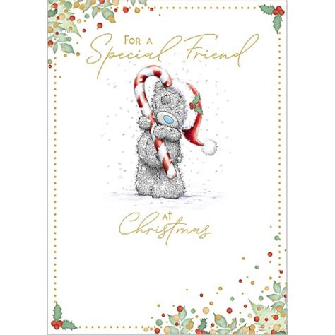 For A Special Friend Me To You Bear Christmas Card Xss01061 Me To You Bears Online Store