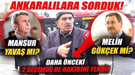 Mansur Yava M Yoksa Rakibine Hi Yenilmeyen Melih G K Ek Mi Ankara