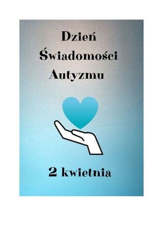 Dzień świadomości Autyzmu PDF