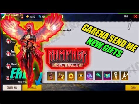 GARENA SEND ME RAMPAGE EVENT BUNDLES HOW TO GET RAMPAGE EVENT BUNDLES