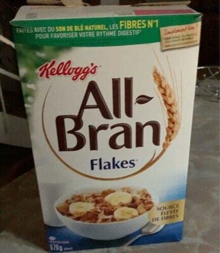 Kelloggs All Bran Flakes 34 G Nutrition Information Innit