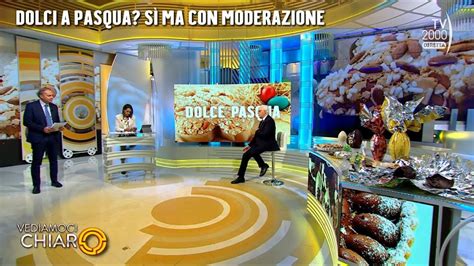 Vediamoci Chiaro TV2000 30 Marzo 2023 Dolci Di Pasqua YouTube