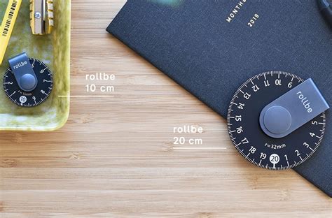 The Rollbe Click Is A Tiny Ruler That Lets You Measure By Sound Or By Sight