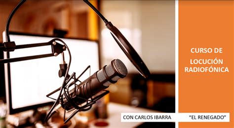 Inscríbete Al Curso De Locución Radiofónica