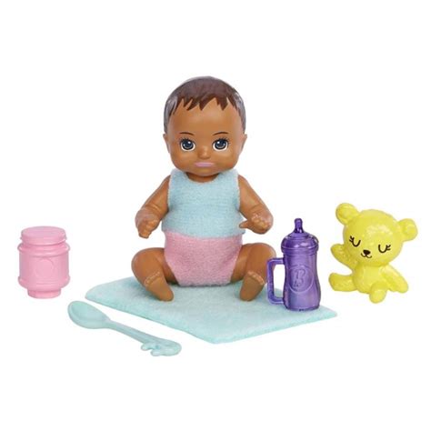 Poup E Barbie Skipper Baby Sitter Avec Figurine B B Et Accessoires