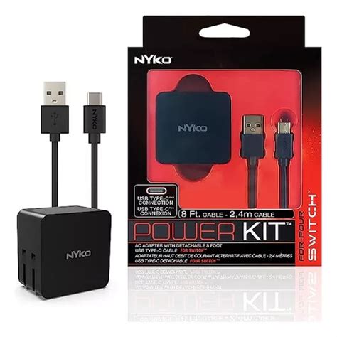 Kit De Carga Para Nintendo Switch Marca Nyko