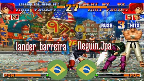 FT10 Kof97 Lander Barreira BR Vs Neguin Jpa BR King Of Fighters