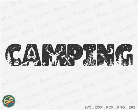 Camping Svg Camper Svg Adventure Svg Happy Camper Svg Etsy