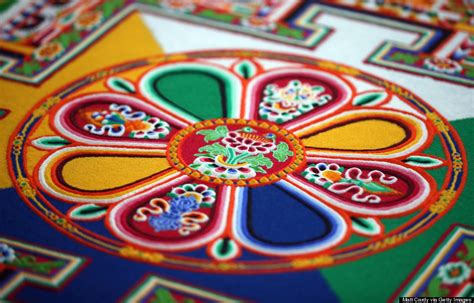 Tibetan Monks Meticulous Create Incredible Mandalas Using Millions Of