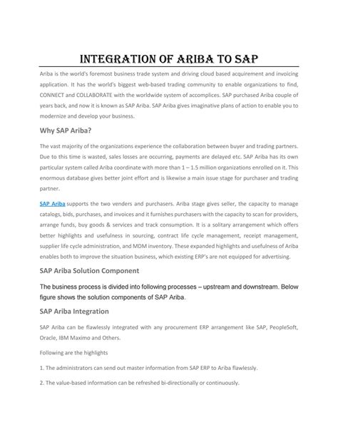 SAP Ariba PDF SAP Ariba Training Material By Gauri Allentics Issuu