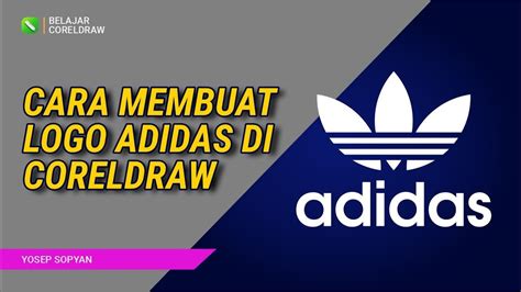 Cara Membuat Logo Adidas Di CorelDraw YouTube