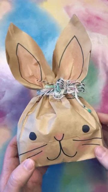 Timm Sevitz On Instagram This Easy Paper Bag Easter Bunny Craft Would