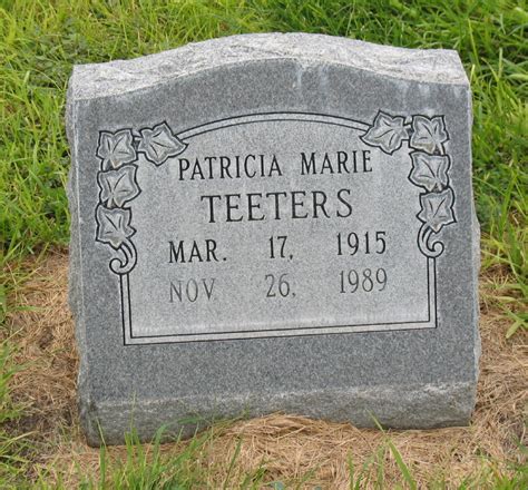 Patricia Marie Teeters Find A Grave Memorial