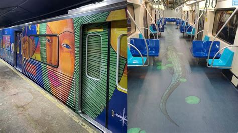 Metrô de São Paulo recebe intervenção artística da Faber Castell GKPB