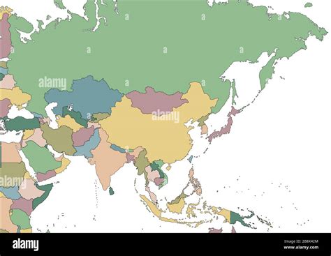 names  oriental countries maps  asia