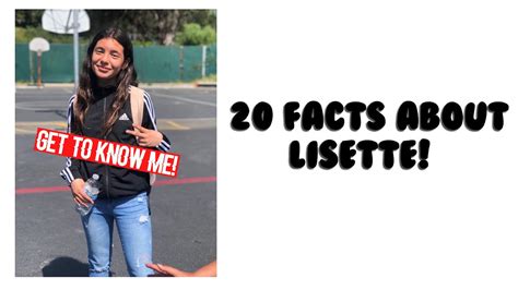 20 Facts About Lisette Your Local Dummies Youtube