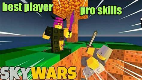 Roblox Skywars Pro Skills Youtube