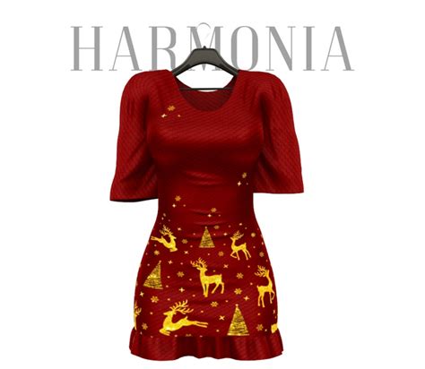 Second Life Marketplace Christmas Dress