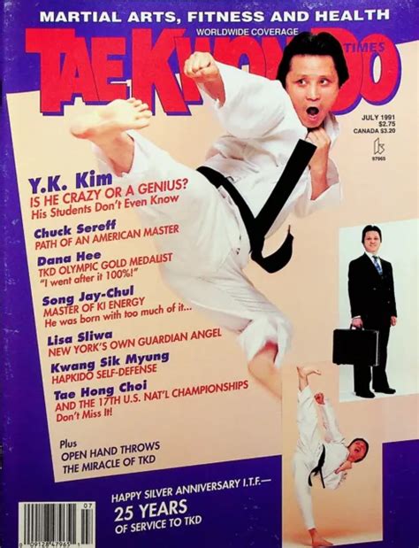 Tae Kwon Do Times Vintage Martial Arts Magazine Numéro 53 Juillet 1991