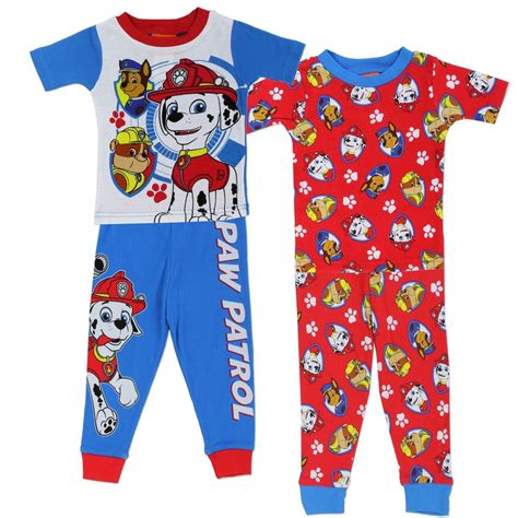 Nick Jr Paw Patrol Sleepwear Paw Patrol 2 Piece Pajama Set