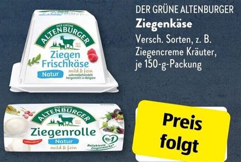 Der Gr Ne Altenburger Ziegenk Se G Packung Angebot Bei Aldi S D