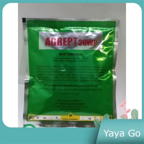 Jual Agrept Wp Bakterisida Anti Bakteri Jamur Tanaman Original