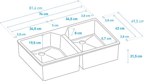 Fregadero Sintetico De Cocina Oceano Plus Norte Fregaderos Interbany