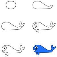 Dessin De Baleine Primer