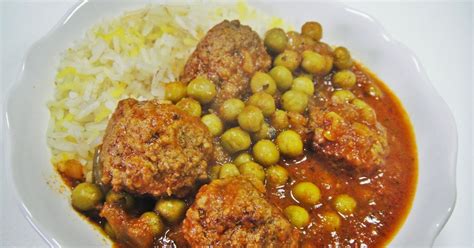 Maryam S Culinary Wonders Iraqi Meatball Pea Stew